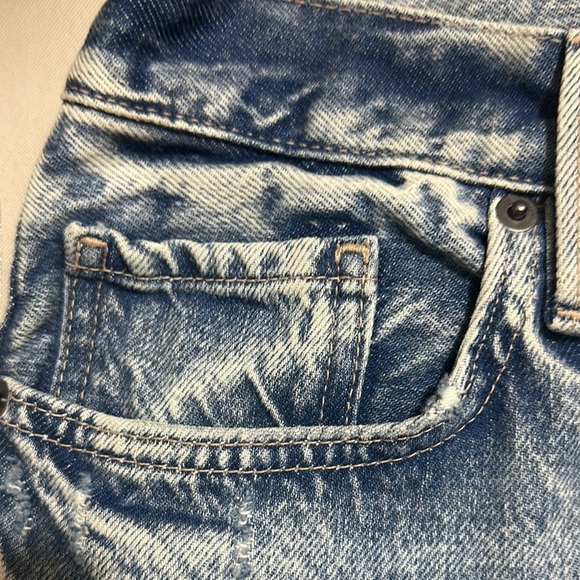 Frame Denim Blue Straight Jeans Classic Style - Picture 4 of 12